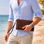 Veloura Rover  Leather Pouch
